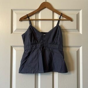 Hollister tank top - small - blue